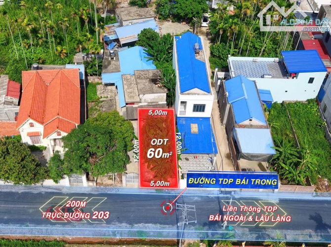 Bán lô đất trục chính TDP Bái Trong Phường Hoa Động - 1