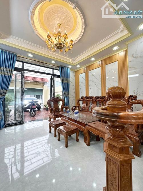 BÁN NHÀ HOÀN CÔNG, 3 TẦNG 5PN 100M2(5X20) CMT8 ,  LÁI THIÊU NHỈNH 6TỶ TL CHỦ - 1