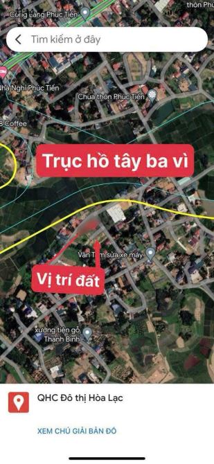 Cần bán 66,1m2 Phúc Tiến - Thạch Thất , Hà Nội cạnh trục Hồ Tây - Ba Vì - 1