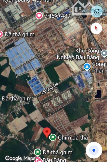 BÁN ĐẤT MT ĐƯỜNG ĐẤT, LAI HƯNG, BÀU BÀNG, DT:173x53, SHR, GIÁ 12 TỶ - 1
