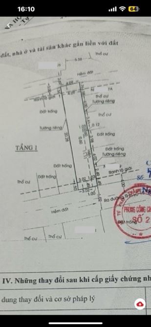 BÁN ĐẤT SIÊU HIẾM 2 MẶT HẺM Ô TÔ 6M 96M2 CHỈ HƠN 5TỶ - 1