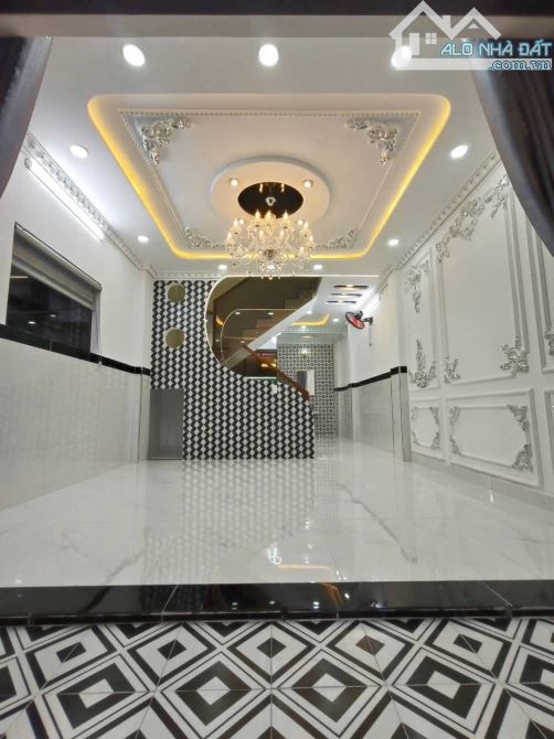 Nhà Đẹp 1 lầu xã Đông Thạnh Hóc Môn đường xe hơi giá 2 tỷ 50 triệu - 2