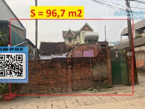Đất thổ cư xã Đại Yên – Chương Mỹ – TP Hà Nội – Đất thuộc khu đấu giá Đại Yên  – S= 96,7m2 - 2