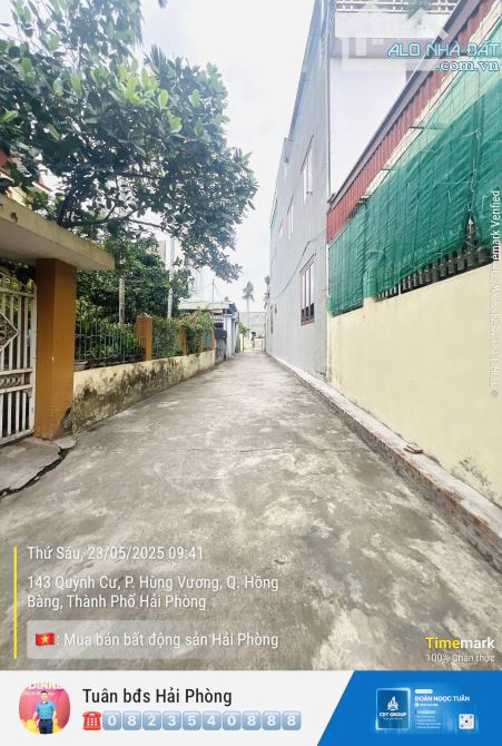 Bán đất Hùng Vương, Hồng Bàng 81m2 ô tô chỉ 1,2x ty - 2