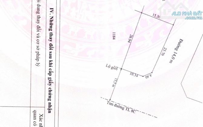 Chính chủ gửi bán lô góc sát trục thông ra biển giá 4ty7xx - 2