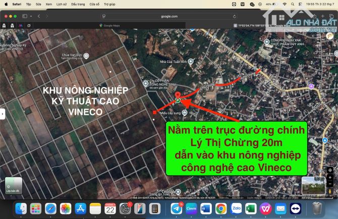 Bán Đất MT Đ. Lý Thị Chừng, Xã Phú Hoà Đông, Củ Chi, 242m², 5x49m, 2.3 Tỷ - 2