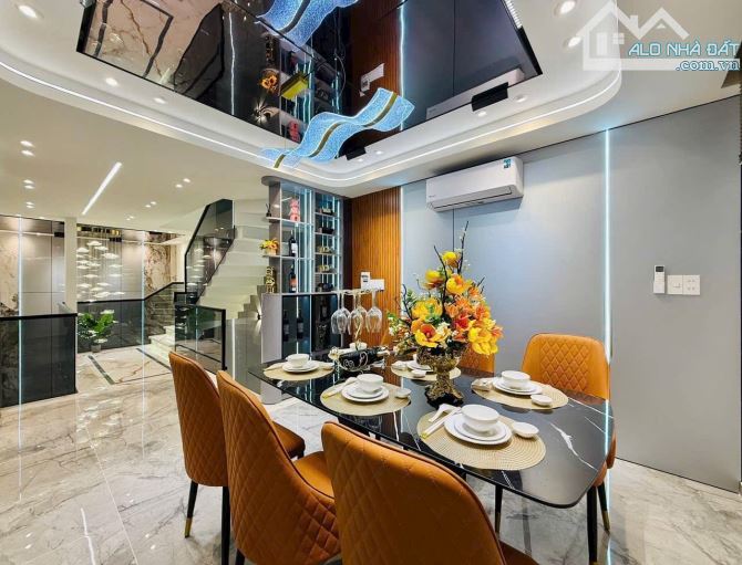 Bán nhà đẹp đường 12m thông p14 gò vấp dt 4x16 5 lầu giá 11.450 tỷ - 2