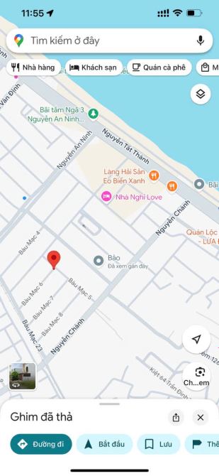 Đất 2 mặt tiền Bàu Mạc 5 & 6 Cách biển 500m. S= 177m2 ( 8x21.5) Giá: 10.7 tỷ - 2