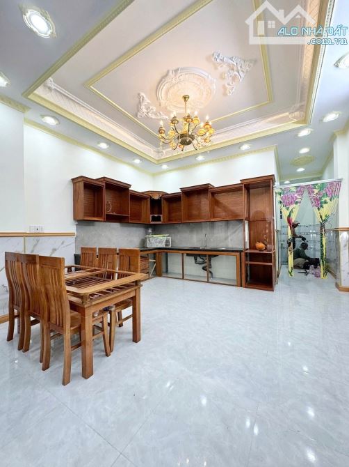 BÁN NHÀ HOÀN CÔNG, 3 TẦNG 5PN 100M2(5X20) CMT8 ,  LÁI THIÊU NHỈNH 6TỶ TL CHỦ - 2