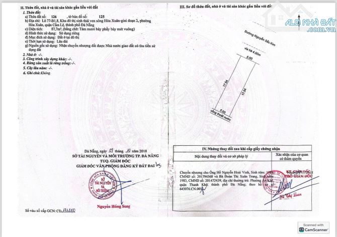 🏩 Bán đất mt đường 7m5 Nguyễn Sắc Kim, 88m2, 4.x tỷ - 2