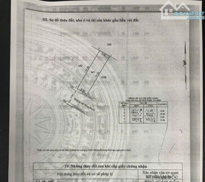 BÁN ĐẤT PHÂN LÔ HOÀNG PHAN THÁI BÌNH CHÁNH NEW CENTER  5X19 - 2