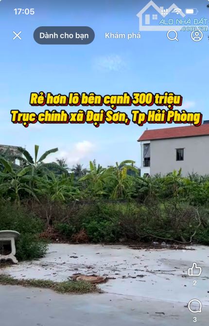 Cần Bán đất Thôn Nghĩa Dũng, Đại Sơn. Dt 112m2 Lô Góc, đường to giá 1.6 tỷ - 2