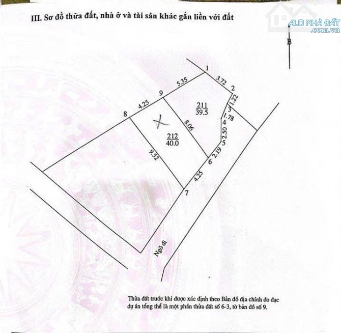 Chị Kiều bán gấp mảnh đất 40m2, mt4.25, giá 6 tỷ nhỏ, 1 nhà ra mặt phố bát khối - 2