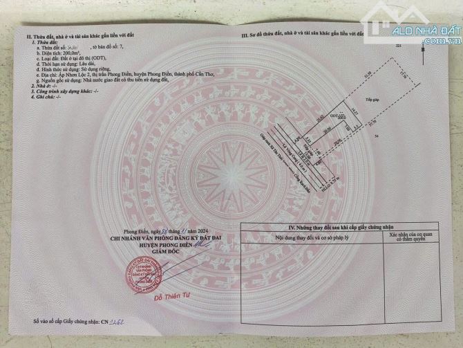 Đất mặt tiền 955 m2 rộng đẹp,  8 Tỷ Lộ Vòng Cung, Phong Điền - TP Cần Thơ - 3