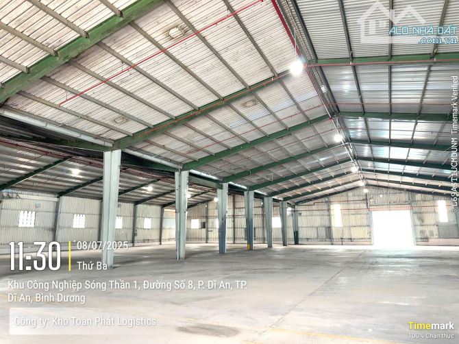 Gần 2000 m2 kho cho thuê - đầy đủ điện 3 pha, có bảo vệ 24/7 - 3