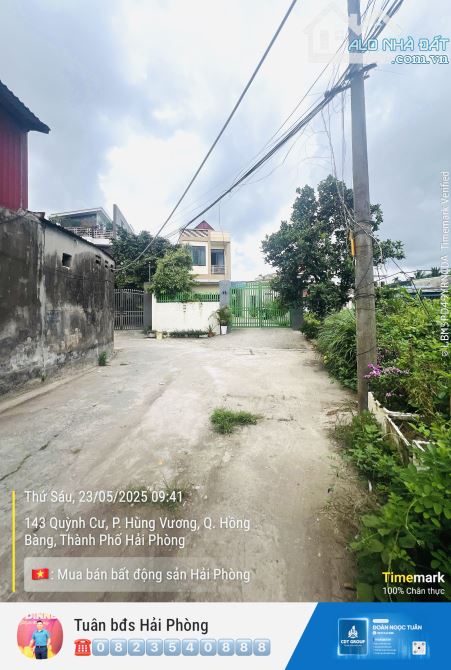 Bán đất Hùng Vương, Hồng Bàng 81m2 ô tô chỉ 1,2x ty - 3