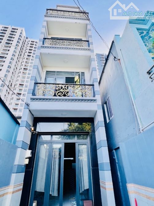 NHÀ ĐẸP 4 TẦNG – 68,4M² – BÌNH ĐÔNG, P.14 Q.8 – NGAY CHUNG CƯ AQUA – HẺM 4M THÔNG - 3