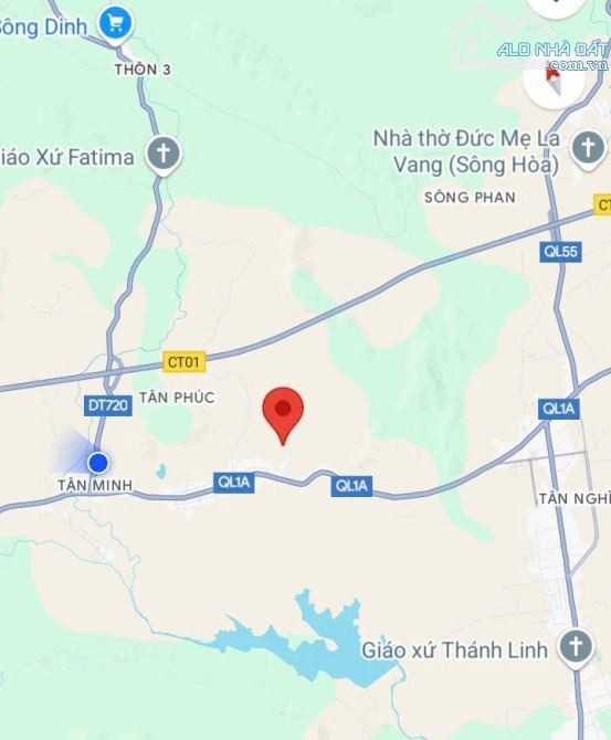 2.000m2 đất đẹp 2 mặt tiền có 18m mặt tiền bê tông 2 ô tô tránh nhau cách QL1A 900m - 3