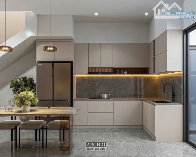 NHÀ 3 TẦNG MỚI 100% , FULL NỘI THẤT ,KIỆT  THÔNG - 3