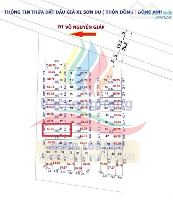 💥💥 Bán Đất đấu giá thôn Đồng, Nguyên Khê, Đông Anh, Hà Nội ( xã Phúc Thịnh) - 3