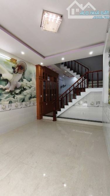 Bán nhà HXH Đường Mã lò, P Bình Trị đông A, Q.Bình Tân DT 55.4m2(4x14)x4 tầng Giá 6.8 TY - 4