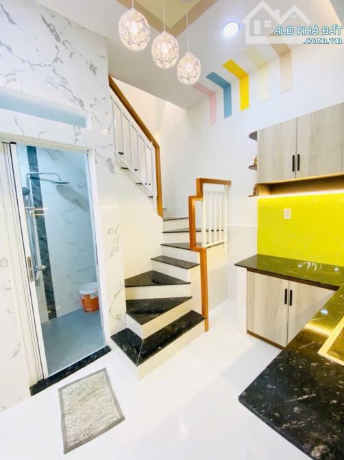 NHÀ MỚI KHU DÂN CƯ HIỆN HỮU KHÔNG QH - 2 TẦNG DIỆN TÍCH 45m2,  QUẬN 8  – SHR, HOÀN CÔNG ĐỦ - 4