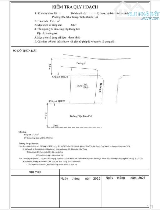 Bán đất tặng nhà 2 tầng 3 mặt tiền Điện Biên Phut cách biển vài bước chân. Ngang 10,5m - 4