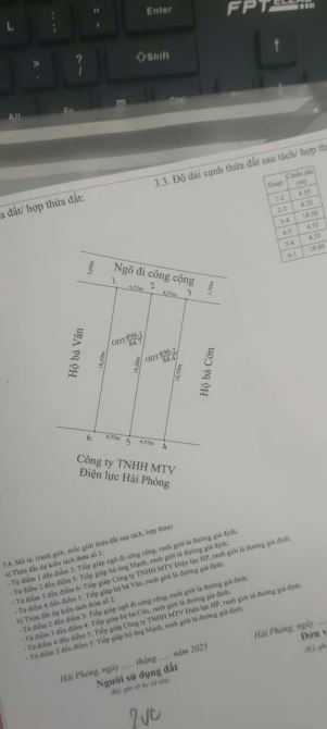 MR Đ.ANH- BÁN 2 LÔ ĐẤT ĐẸP– NGUYỄN TRUNG THÀNH, HỒNG BÀNG, HẢI PHÒNG GIÁ CHỈ 2,05 TỶ/LÔ - 4