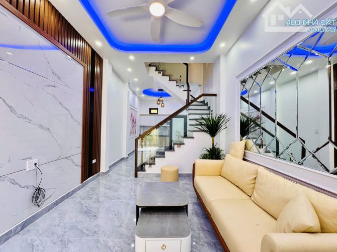 🍃2,98ty bán nhà 4 tầng ngõ 169 trần nguyên hãn ,lê chân  độc lập sân cổng xây mới - 4