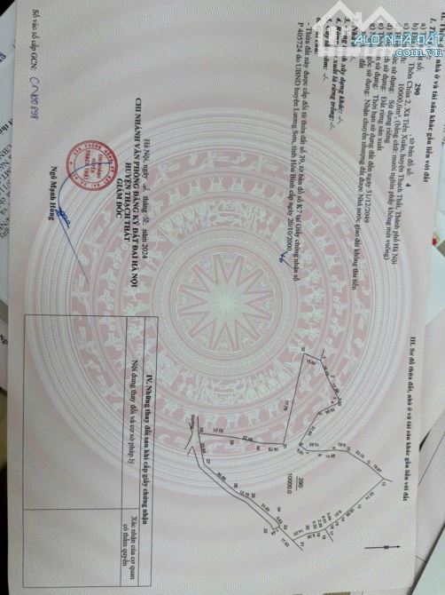 BÁN ĐẤT SƯỜN ĐỒI 1,6HA – YÊN XUÂN, HÒA LẠC – VỊ TRÍ ĐẮC ĐỊA ĐẦU TƯ SINH LỜI - 4