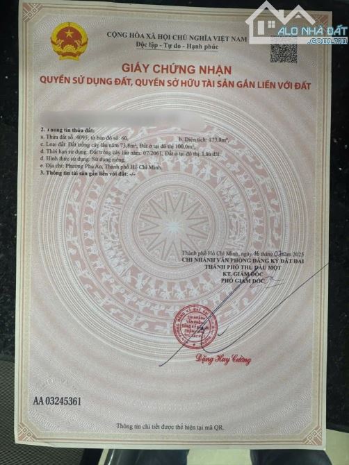 Bán nhà đẹp, kiên cố. Nở hậu, nhánh ĐX112, Tân An, Tp TDM cũ, gần KDL Đại Nam - 8