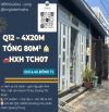 Q12 – HXH TCH07 – 80m² – SHR – Ở ngay – Giá tốt nhất khu vực
