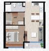 Cần bán căn hộ The Western Capital lầu cao thoáng mát, diện tích 54m2, 2pn giá 2 tỷ 3