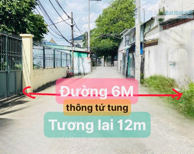 Bán Đất Gấp Mặt Tiền Hóc Môn - 452M2 (11 x 40 )- Đường 6M-  Chỉ 21,5 Triệu/ M2. - 2