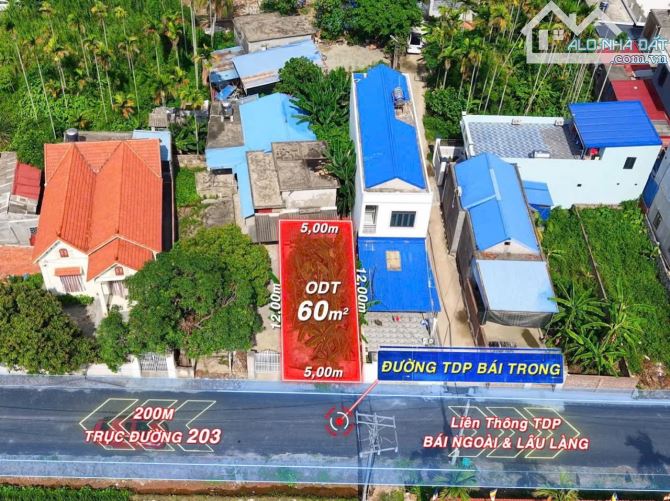 LÔ GÓC 2 MẶT TIỀN ĐẸP NHẤT HOA ĐỘNG – KHÔNG MUA LÀ MẤT! 🚨  💎 60m² – Mặt tiền 5m – Trụ