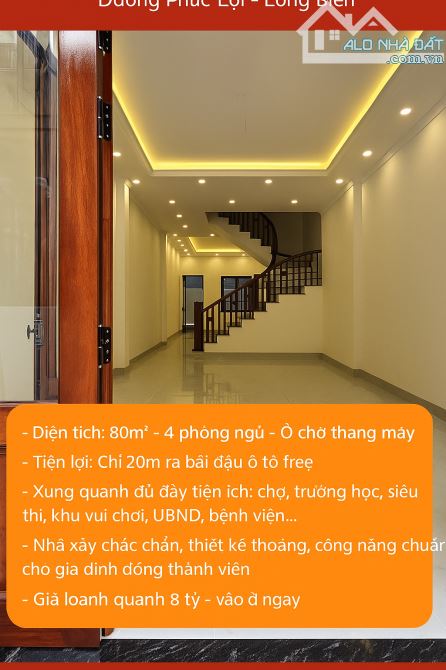 🏡 NHÀ CAO CỬA RỘNG – Ở SƯỚNG QUÊN LỐI VỀ - 80M - 4 PN - 20M Ô TÔ ĐỖ FREE - 8,2 TỶ - Ô CHỜ