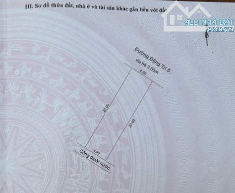 🥇 Bán đất mặt tiền đường 5m5 Đồng Trí 5 (90 m2), Liên Chiểu - Đà Nẵng, Giá 4.2 tỷ tl