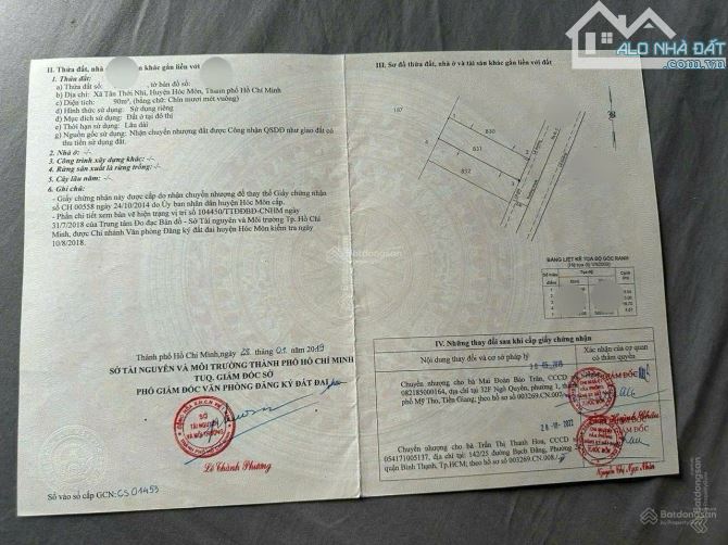Căn nhà đẹp SHR Dương Công Khi, Tân Thới Nhì, Hóc Môn 760 triệu