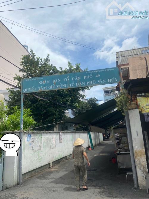 B.Á.N NHÀ GẦN PHAN VĂN TRỊ - BÌNH THẠNH, 4*12, HXH, 6.X TỶ - 2