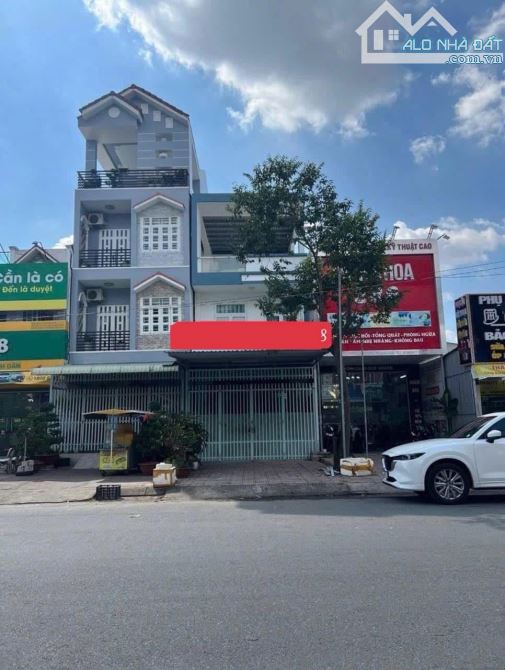 Bán nhà 2 lầu mặt tiền Đ.Bùi Quang Trinh KDC 586 gần chợ khu kinh doanh sầm uất dt 5x21
