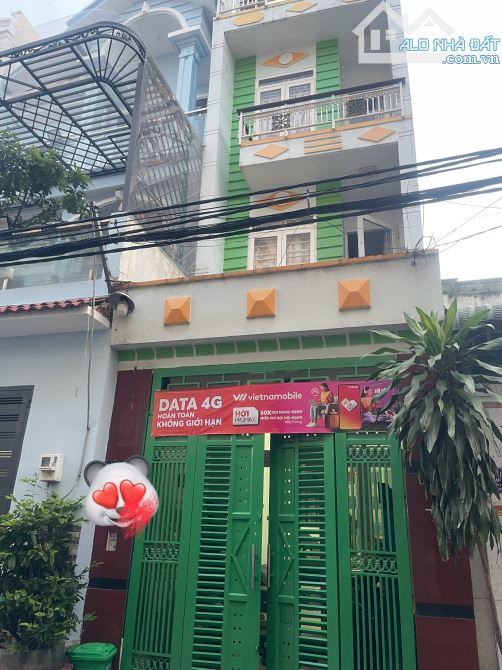 BÁN NHÀ 4 TẦNG  51M2  DƯƠNG THỊ MƯỜI BV Q12 KHU VIP HẺM 2 Xe TRÁNH GIÁ 4,55 TỶ