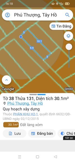 PHÚ THƯỢNG - LÔ GÓC SIÊU HIẾM -TRƯỚC NHÀ RỘNG 3.6 M  CƠ HỘI VÀNG GẦN CẦU NHẬT TÂN! 💥 30m²