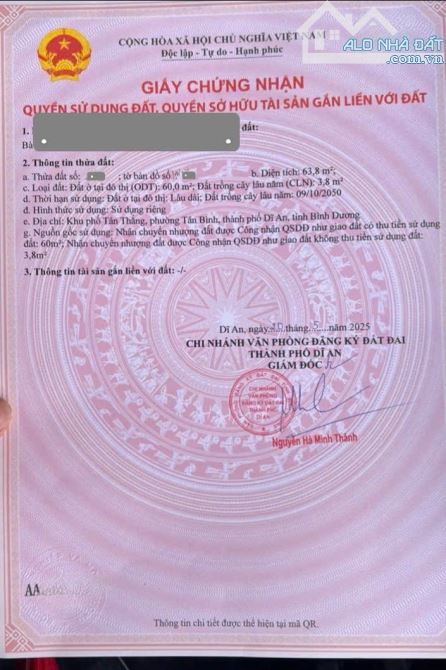2,8Tỷ TL🔥Bán nhà cấp 4 gác lửng Ngang 5,3m cách đường Bùi Thị Xuân 50m, p.Tân Bình_Dĩ An - 10