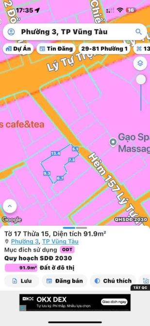 Bán đất hẻm xe hơi đường Thống Nhất trung tâm phường Vũng Tàu - 1