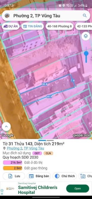 BÁN LÔ ĐẤT MẶT TIỀN PHAN CHU TRINH  SÁT BIỂN - (7x31) THÍCH HỢP XÂY KHÁCH SẠN GIÁ 24 TỈ - 1