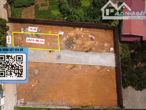 Bán đất phân lô Xã Xuân Mai – Lô góc đẹp, giá tốt, pháp lý rõ ràng S=90,1m²  LK02 - 1