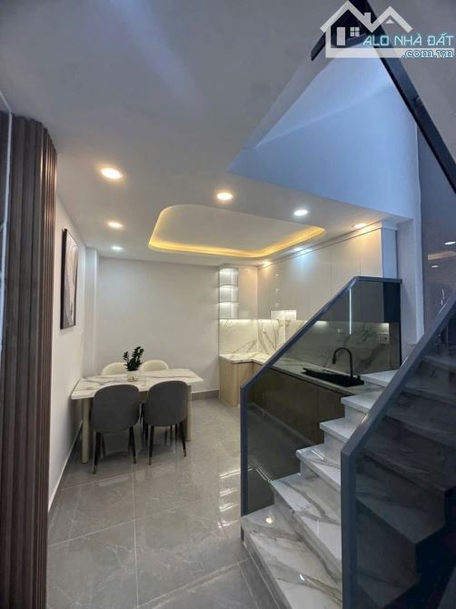 Nhà Mới Hẻm Bà Hom - 3,5x10m - 3 Tầng - Gần Chợ Phú Lâm - 1