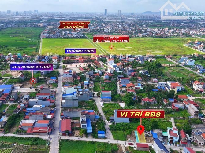 Bán LÔ GÓC siêu đẹp tại Hoa Động - Thuỷ Nguyên - Hải Phòng ✅ giáp Hoàng Huy - 1