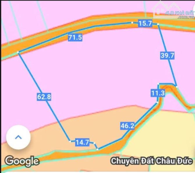 Cần bán 4.717m2, phủ hồng, mặt tiền đến 87m, sau lưng giáp suối, giá đầu tư - 1