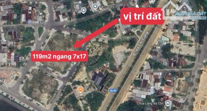 1 Lô Duy Nhất! 2 mặt thoáng - view Công Viên Mặt tiền Võ Chí Công. An Đông. Tp Huế - 1